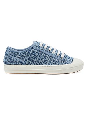 Women's Domino Low-Top Sneakers - Blue - Size 5