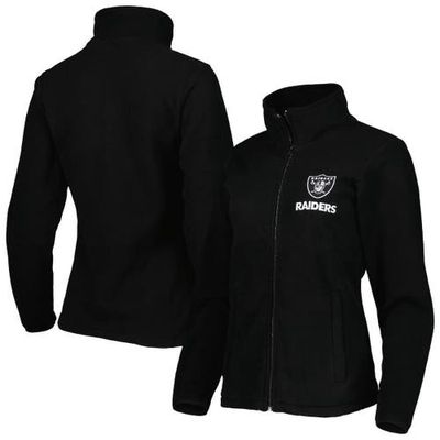 Women's Dunbrooke Black Las Vegas Raiders Hayden Polar Full-Zip Jacket