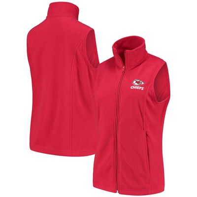 Women's Dunbrooke Red Kansas City Chiefs Houston Fleece Full-Zip Vest