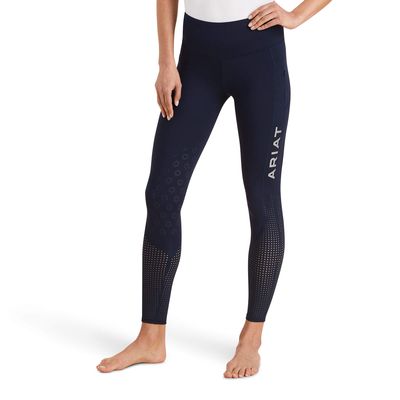 Women's Eos Knee Patch Tight in Navy, Size: XS Regular by Ariat