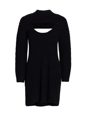 Women's Eve Two-Piece Sweater & Minidress Set - Black - Size XS - Black - Size XS