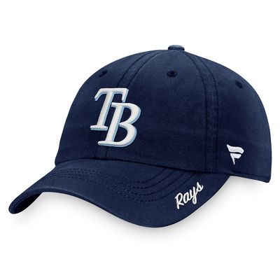 Women's Fanatics Branded Navy Tampa Bay Rays Team Core Adjustable Hat