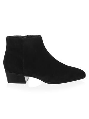 Women's Fuoco Suede Ankle Boots - Black - Size 5.5