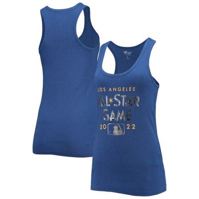 Women's G-III 4Her by Carl Banks Royal 2022 MLB All-Star Game Racerback Tank Top
