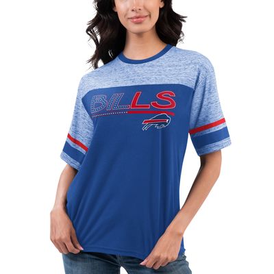 Women's G-III 4Her by Carl Banks Royal Buffalo Bills Track T-Shirt