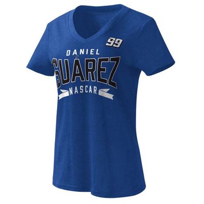 Women's G-III 4Her by Carl Banks Royal Daniel Suarez Dream Team V-Neck T-Shirt