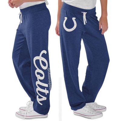 Women's G-III 4Her by Carl Banks Royal Indianapolis Colts Scrimmage Fleece Pants