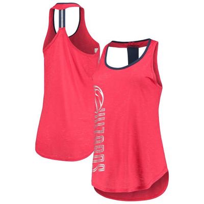 Women's G-III Sports by Carl Banks Red Washington Wizards In The Stands Tank Top