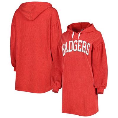 Women's Gameday Couture Red Wisconsin Badgers Game Winner Vintage Wash Tri-Blend Dress