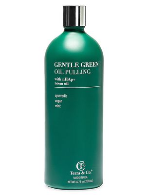 Women's Gentle Green Oil Pulling Mouth Rinse