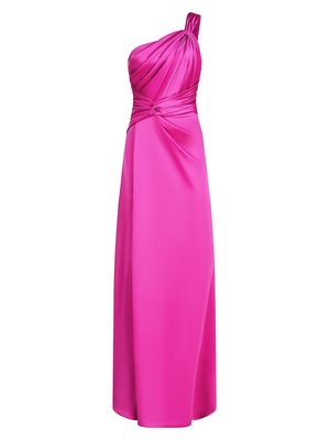 Women's Gloria Twist Column Gown - Zinnia - Size 2