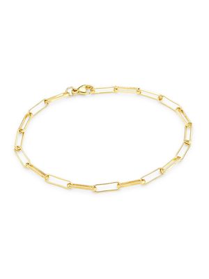 Women's Gold Essentials Layla 14K-Gold-Filled Paper-Clip-Chain Bracelet - Gold