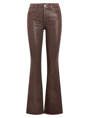 Women's Hi Honey Coated Boot-Cut Jeans - Tiramisu - Size 25