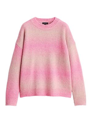 Women's Holly Striped Alpaca-Blend Sweater - Pink Multi - Size XS