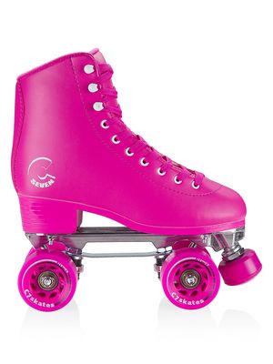 Women's Hot Pink Roller Skates - Hot Pink - Size 6 - Hot Pink - Size 6