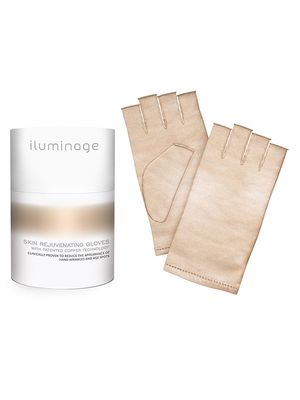 Women's Iluminage Skin Rejuvenating Gloves - Size XS - Copper - Size XS