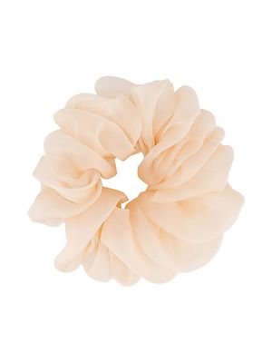 Women's Jolie Madame Silk Scrunchie - Alabastro