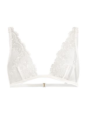 Women's Juliette Soft Lace Bra - Ivory - Size Small