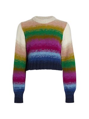 Women's Laila Ombré Crewneck Sweater - Size Small - Size Small