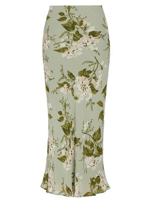 Women's Layla Tea Garden Maxi Skirt - Tea Garden - Size 2