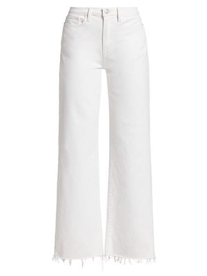 Women's Le Jane Wide-Leg Jeans - Au Natural Clean - Size 25