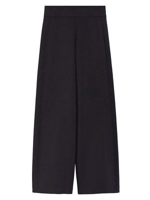 Women's Levante Wide-Leg Trousers - Black - Size Large