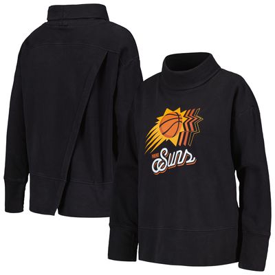 Women's Levelwear Black Phoenix Suns Sunset Pullover Sweatshirt