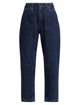 Women's Leyton Straight-Leg Barrel Jeans - Ari - Size 0