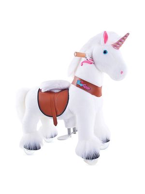 Women's Little Kid's Small Ride On Unicorn Toy - White - White - Size Small