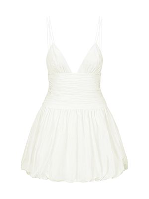 Women's Loren Fit & Flare Minidress - White - Size 2