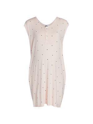 Women's Lounge Clementine Nursing Nightie - Dots - Size XS