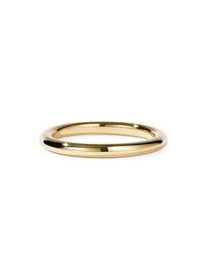 Women's Lucia Goldtone Sterling Silver Halo Ring - Gold - Size 8 - Gold - Size 8