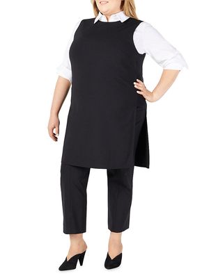 Women's Lucie Tunic - Black - Size 24