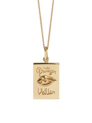 Women's Lucien Proteger Gold-Plated Necklace - Gold - Gold