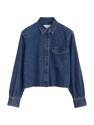 Women's Maxine Denim Shirt - Ari - Size Small