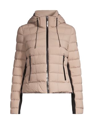 Women's Melissa Down Puffer Jacket - Cement - Size Large