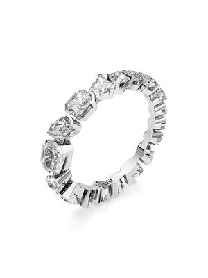 Women's Meta 18K White Gold & 1.82 TCW Lab-Grown Diamond Eternity Ring - White Gold - Size 5