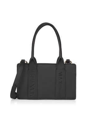 Women's Mimi Leather Crossbody Bag - Midnight - Midnight