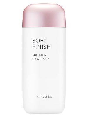 Women's Missha Safe Block Soft Finish Sun Milk SPF 50+