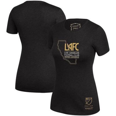Women's Mitchell & Ness Black LAFC Local T-Shirt