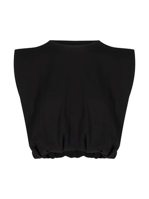 Women's Muraya Muscle T-Shirt - Black - Size Medium