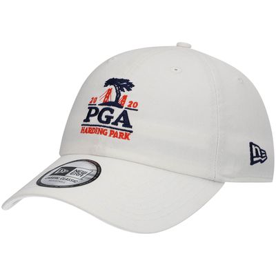 Women's New Era White 2020 PGA Championship Casual Classic 9TWENTY Adjustable Hat