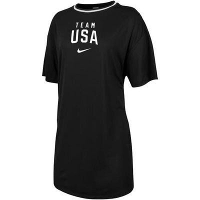 Women's Nike Black Team USA Essential Dress