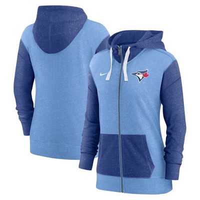 Women's Nike Powder Blue Toronto Blue Jays Full-Zip Hoodie