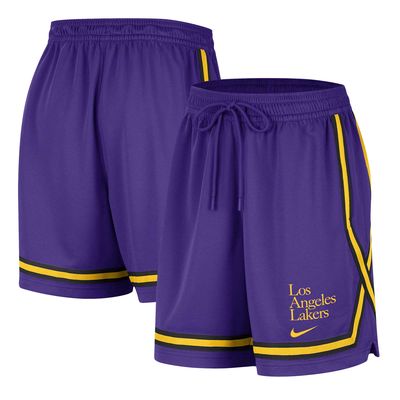 Women's Nike Purple Los Angeles Lakers Authentic Crossover Fly Performance Shorts