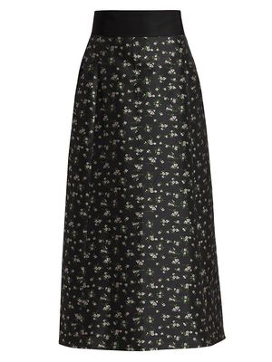 Women's Nina Maxi Skirt - Black - Size 6