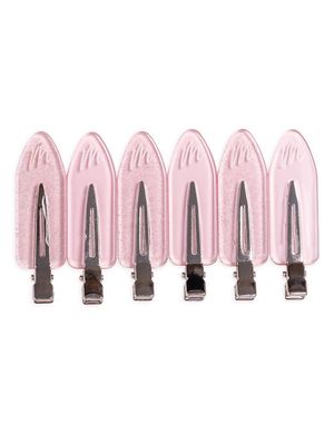 Women's No-Crease Clips 6-Pack - Pink