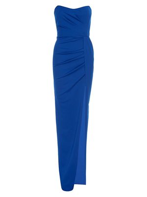 Women's Pamela Strapless Gown - Ocean - Size Small