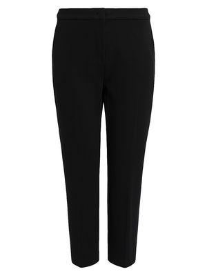 Women's Plus Nada Slim Jersey Trousers - Black - Size 14