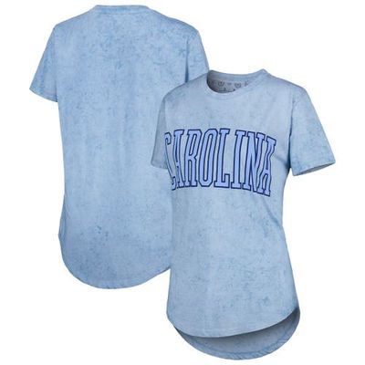 Women's Pressbox Carolina Blue North Carolina Tar Heels Southlawn Sun-Washed T-Shirt in Light Blue